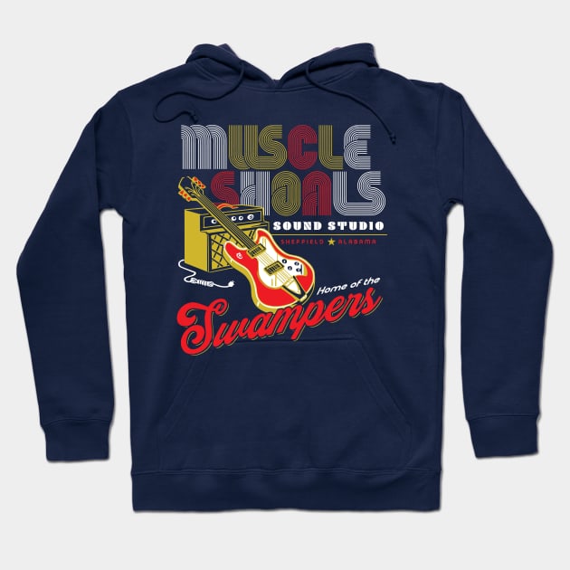 Muscle Shoals Sound Studio Hoodie by MindsparkCreative